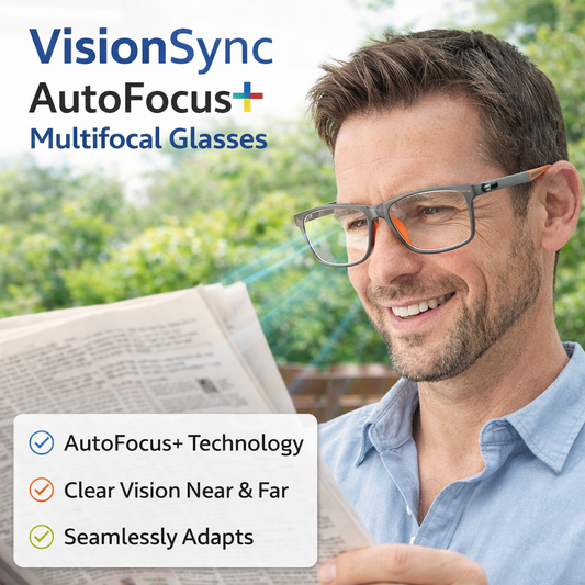 🏆Flash-sale⚡Almost Gone-🔥VisionSync AutoFocus+ Multifocal Glasses