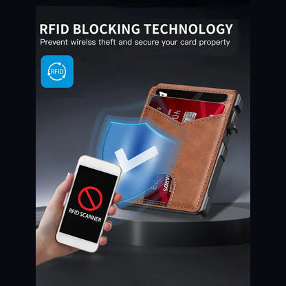 🏆Trusted by Over 50,000+ UsersWorldwide💼🔒 Men’s RFID Blocking Minimalist Wallet🎁