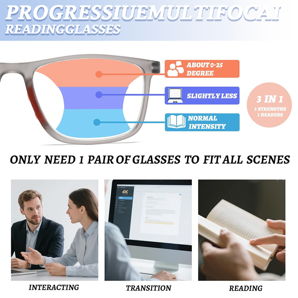 🏆Flash-sale⚡Almost Gone-🔥VisionSync AutoFocus+ Multifocal Glasses