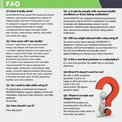 Compliant with U.S. FDA standards👩‍⚕️| 𝙈𝑼𝐑𝒲𝓞𝙽® 𝑴-𝑩-𝙉 𝟭𝟬-𝙞𝓷-𝟏 𝙉𝙖𝙣𝒐 𝑭𝓾𝙨𝙞𝙤𝙣 𝙈𝓮𝓽𝙖𝙗𝙤𝒍𝒊𝓬 𝑷𝒂𝒕𝓬𝙝 |⛅𝑩𝒂𝒄𝒌𝒆𝒅 𝒃𝒚 𝒔𝒄𝒊𝒆𝒏𝒄𝒆 | 𝟭𝟬-𝙞𝓷-𝟏 𝒇𝒐𝒓𝒎𝒖𝒍𝒂 | 𝑹𝒆𝒔𝒖𝒍𝒕𝒔 𝒊𝒏 7 𝒅𝒂𝒚𝒔🍬
